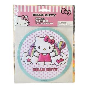 Hello Kitty 3D Reusable Sticker